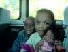Children on the bus from Atlanta to Rome GA